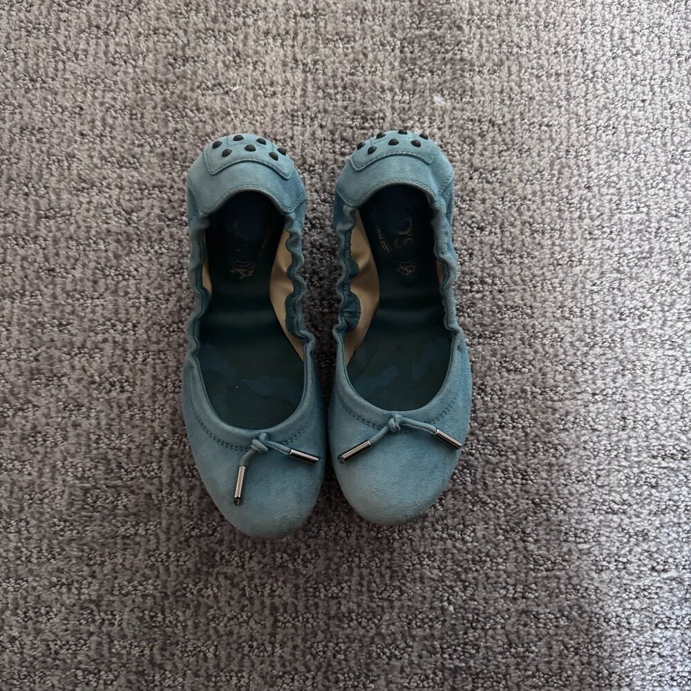 Tods Suede Ballerinas
